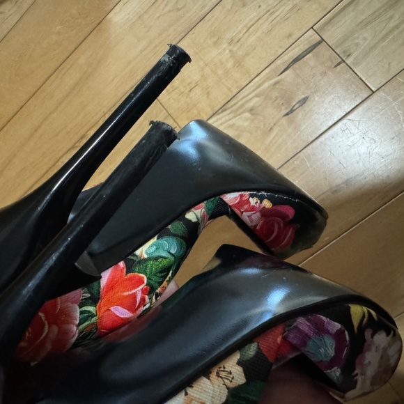 Steve Madden Varcityy Floral Multi D'Orsay Pumps - Picture 7 of 9